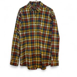 Clearwater Outfitters multicoloured plaid button down shirt
